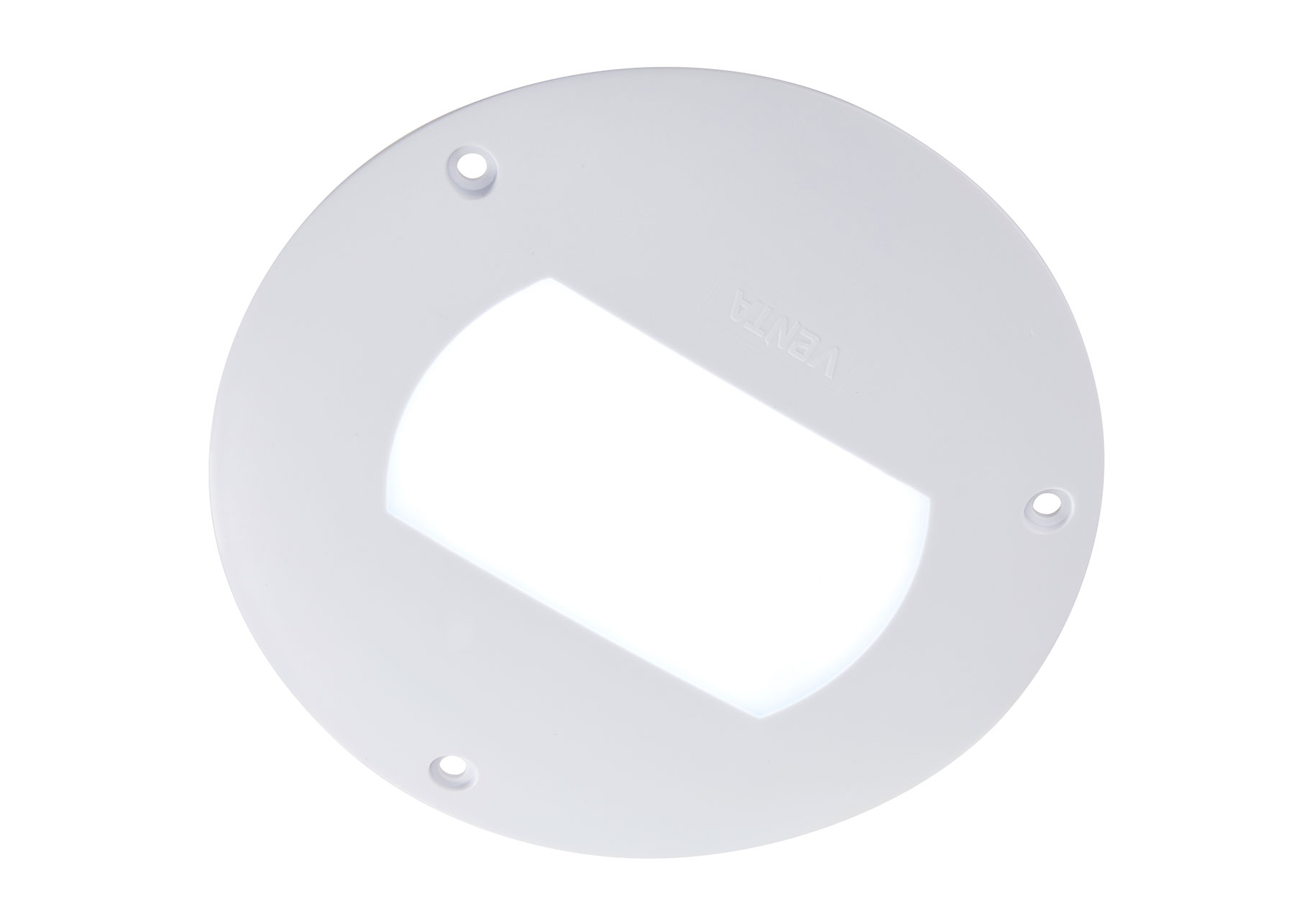 AU.25 Series Round Dual Voltage LED Interior Light - Recessed Mount