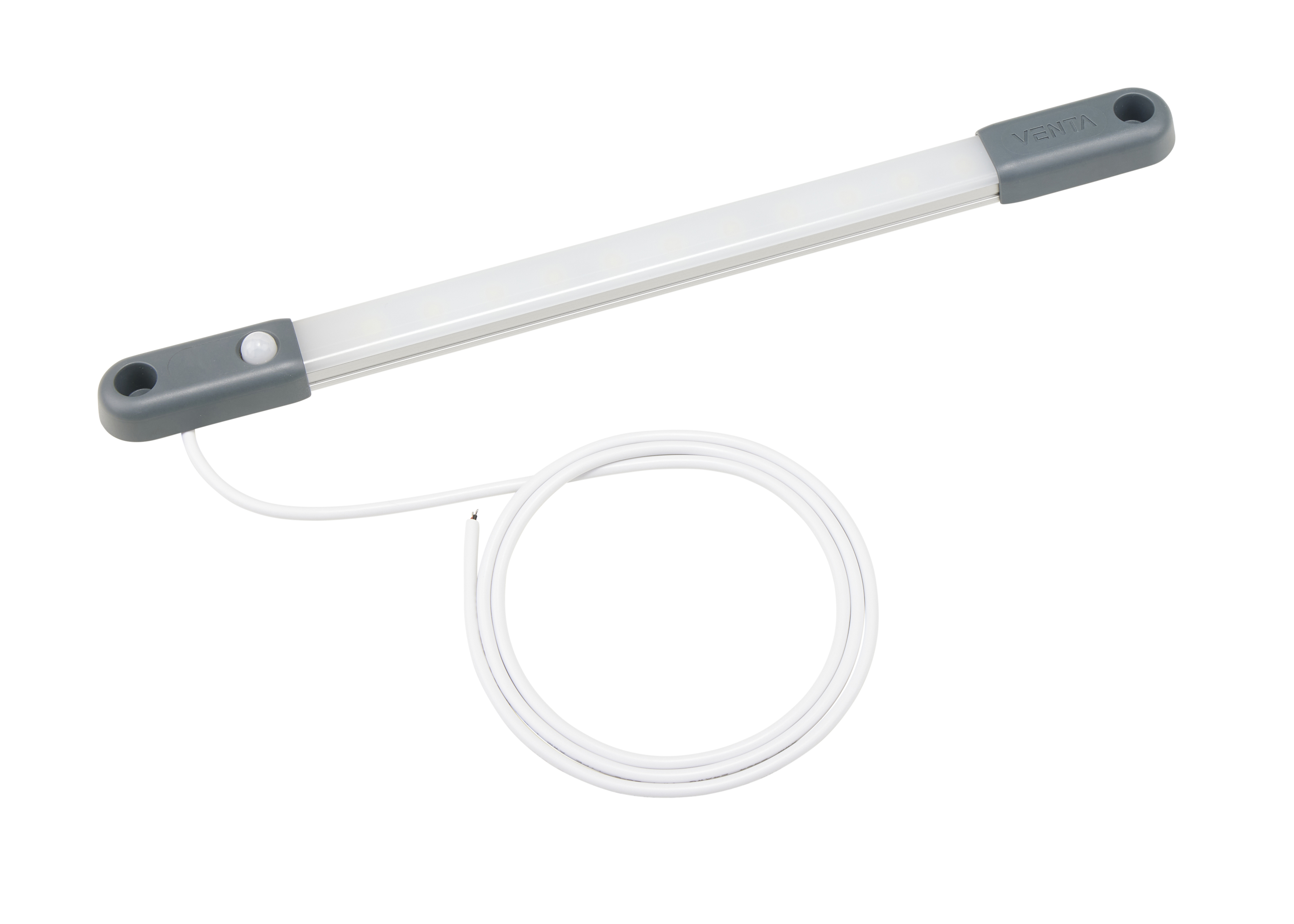 Elvo - Slimline Interior Light with PIR - 250mm, 12V
