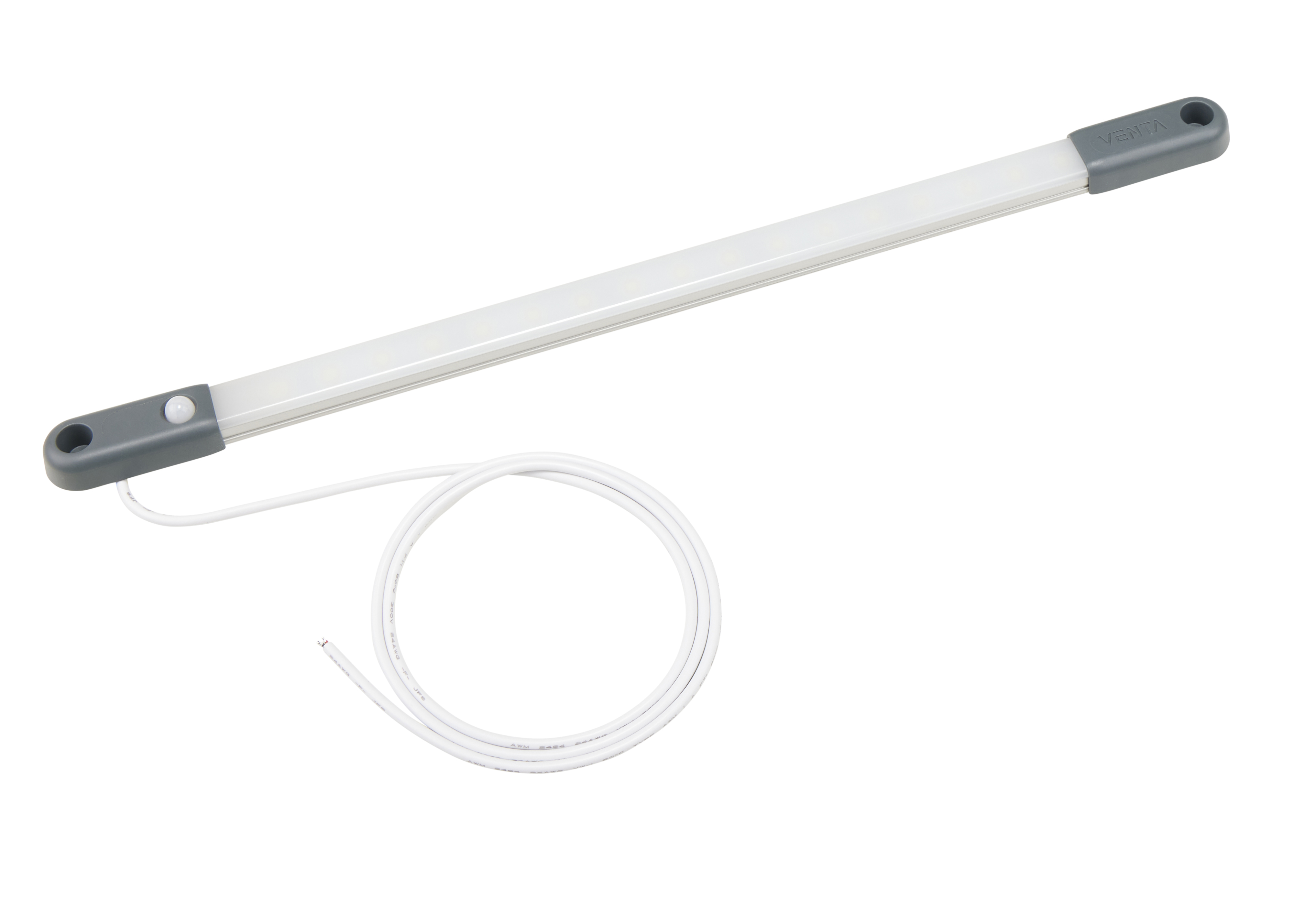 Elvo - Slimline Interior Light with PIR - 350mm, 12V