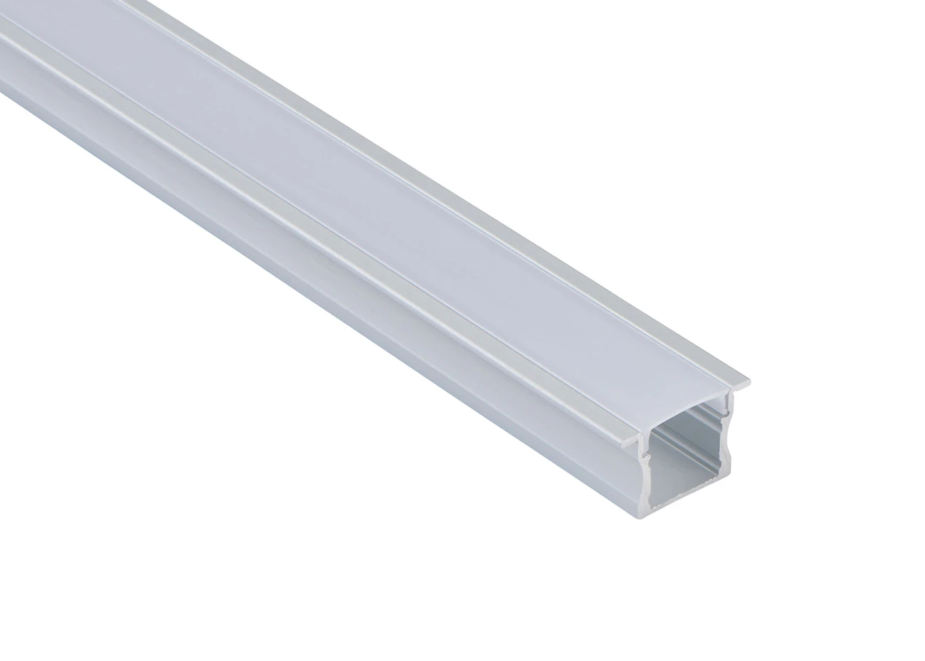 Angled Led Extrution EX.005 Angled Extrusion with Transparent Lens