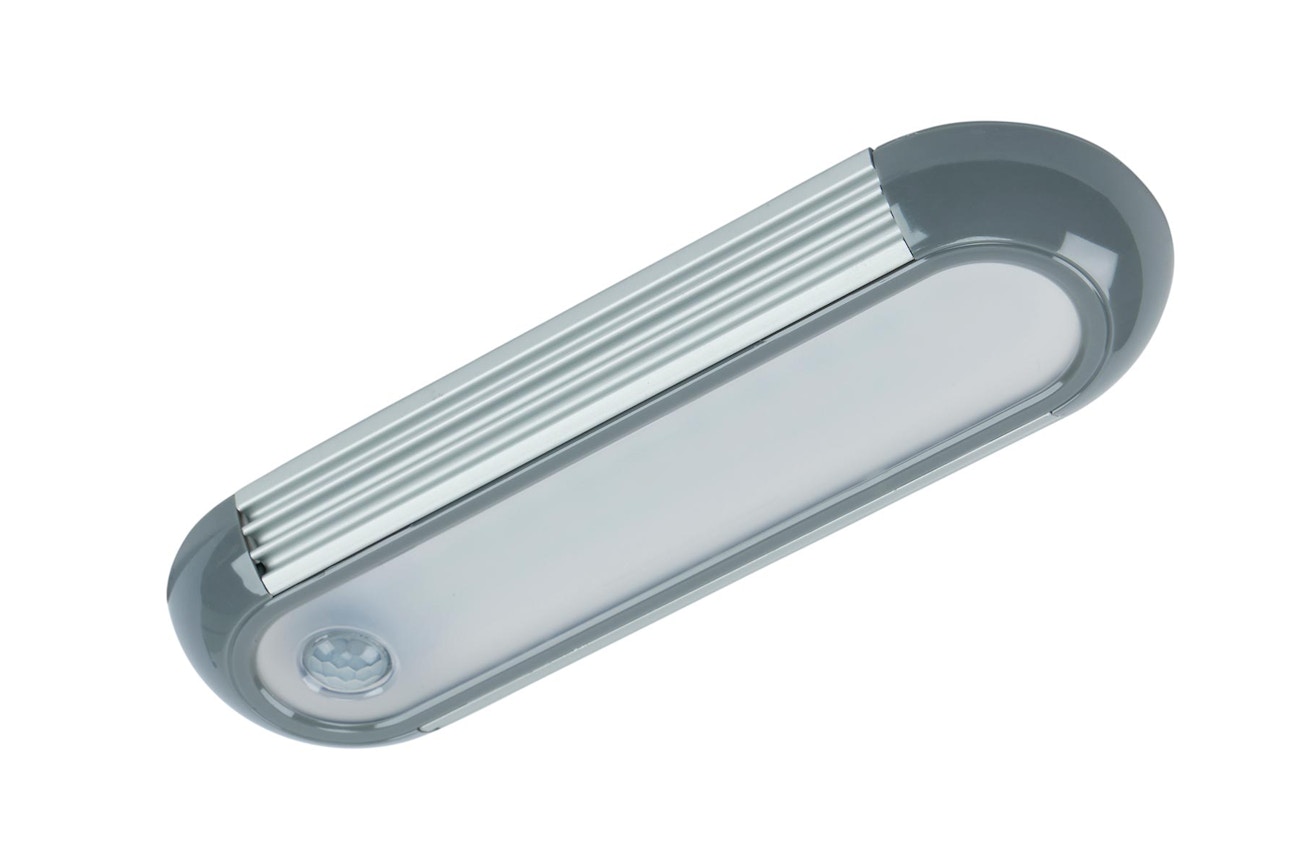 IL170 Series LED PIR Interior Light - Grey Housing