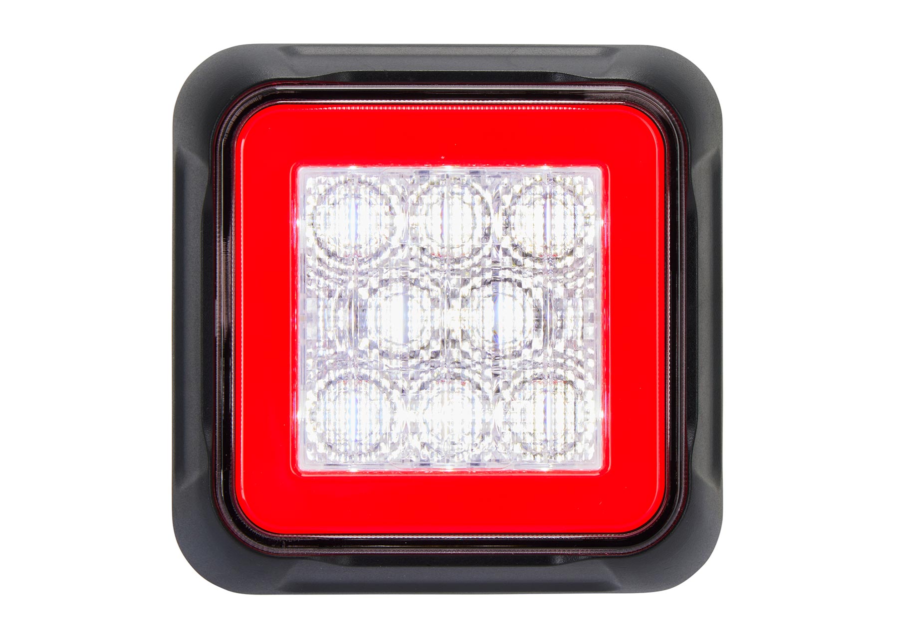 RL100 Series Square LED Rear Light - Tail / Reverse