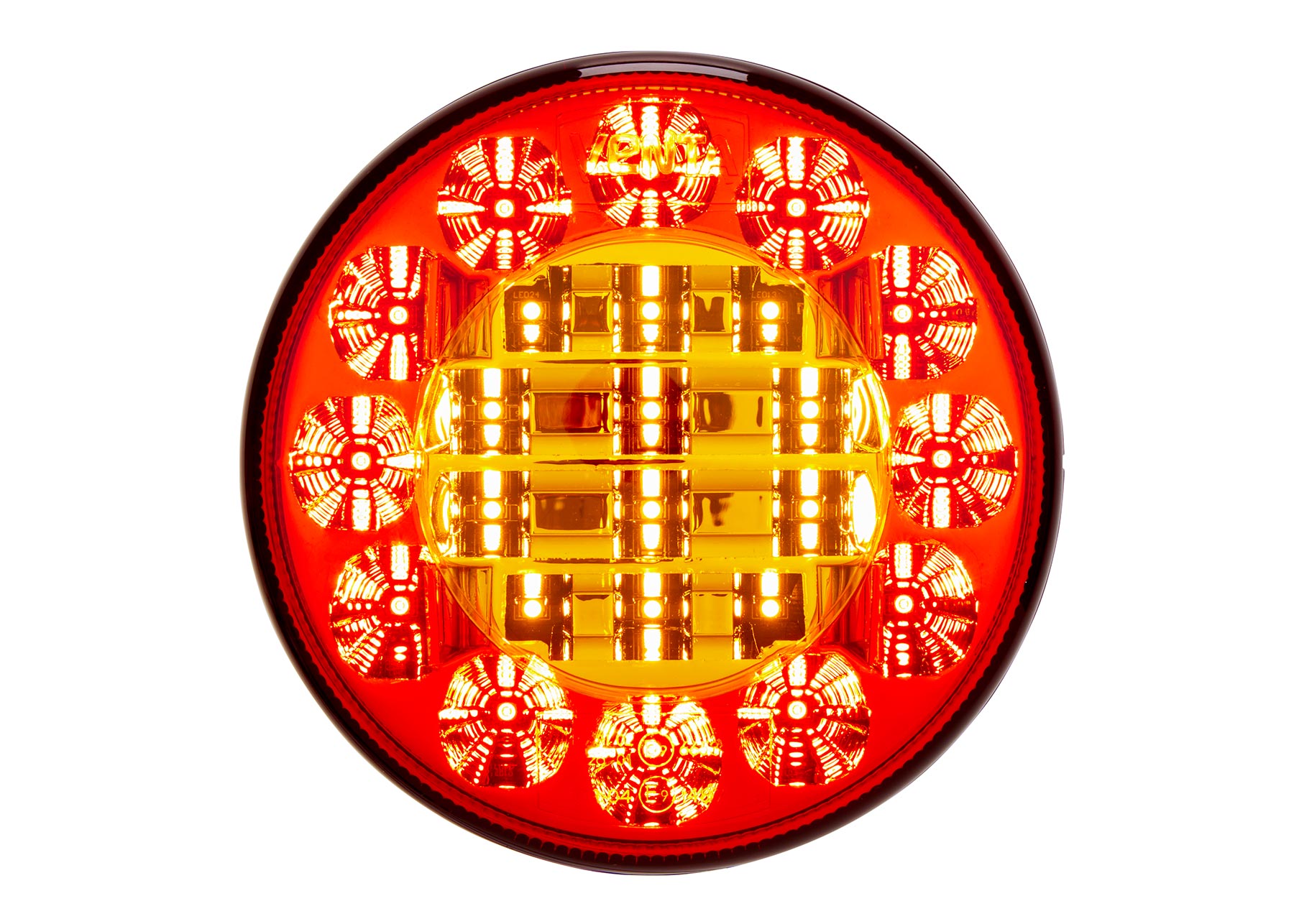 RL122 Series LED Rear Light - Stop / Tail / Indicator - Red Lens