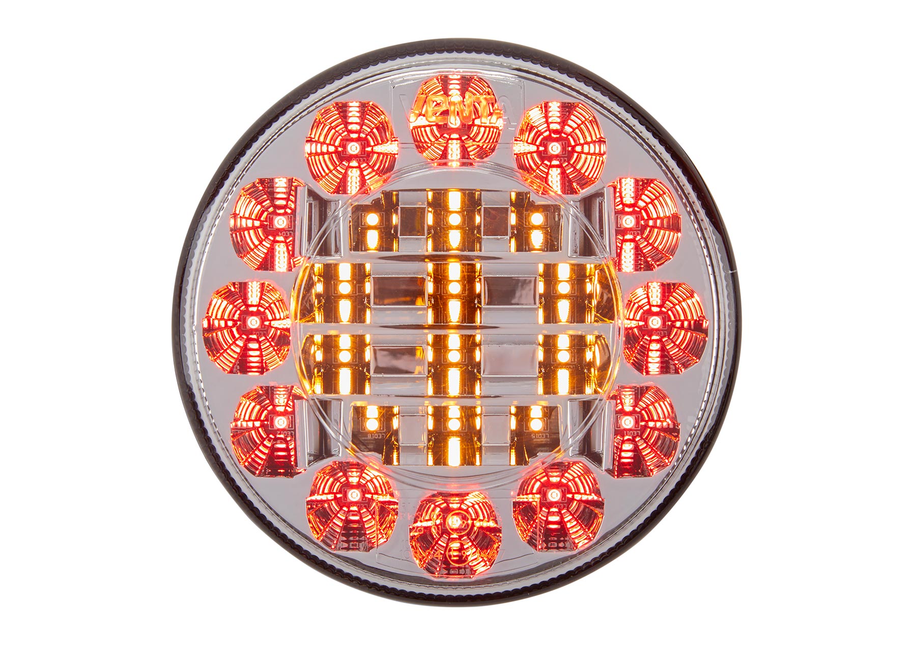 RL122 Series LED Rear Light - Stop / Tail / Indicator - Clear Lens