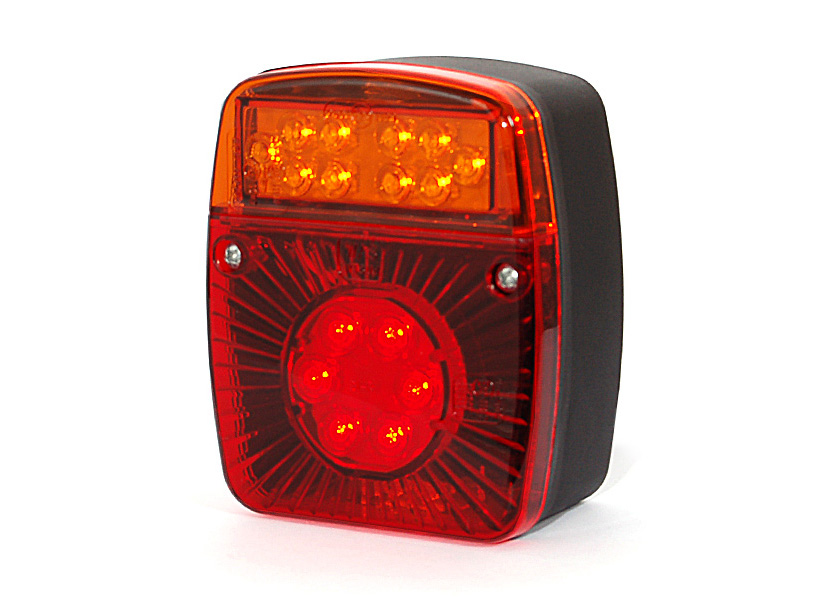 LED Rear Combination Light - Stop / Tail / Indicator / Number Plate Light