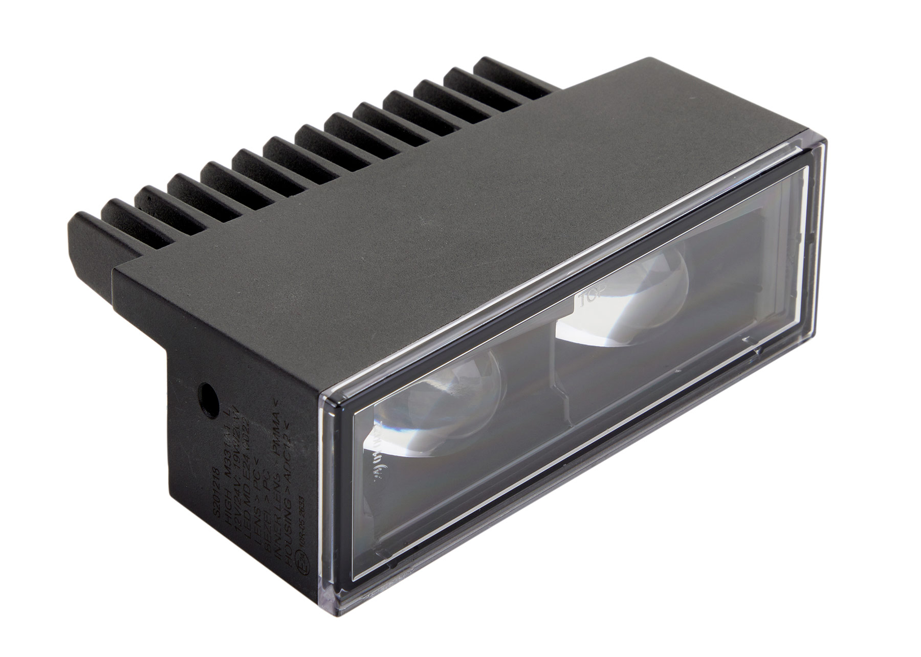 Blade Series LED Headlight 2 LED Angled High Beam Right Hand Drive