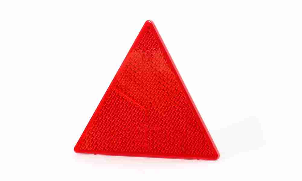 Triangular Trailer Reflector