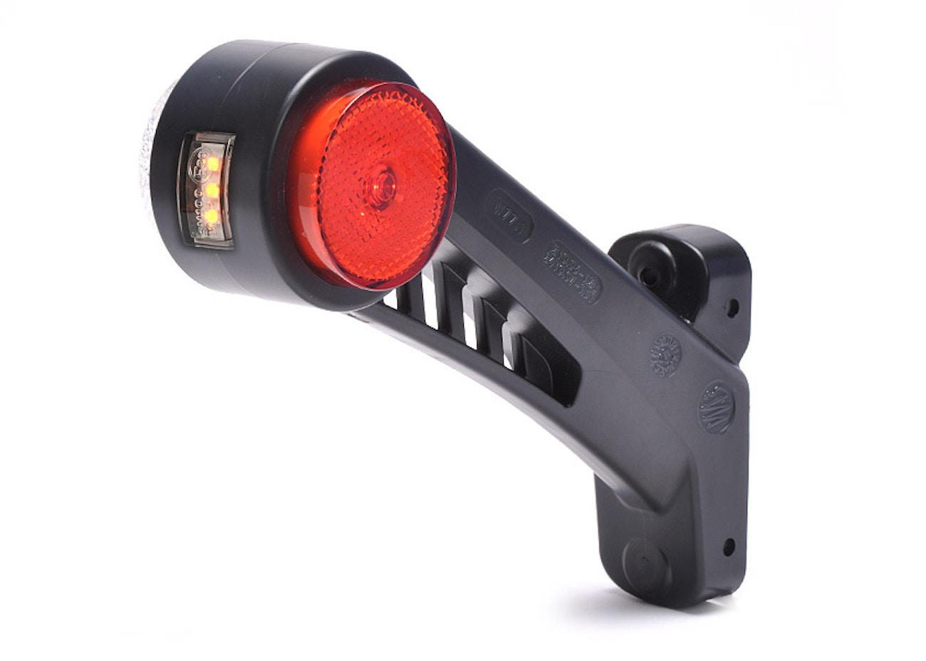 SLM642 60° LED Outline Marker Light - Front / Rear with Side Marker and Reflector