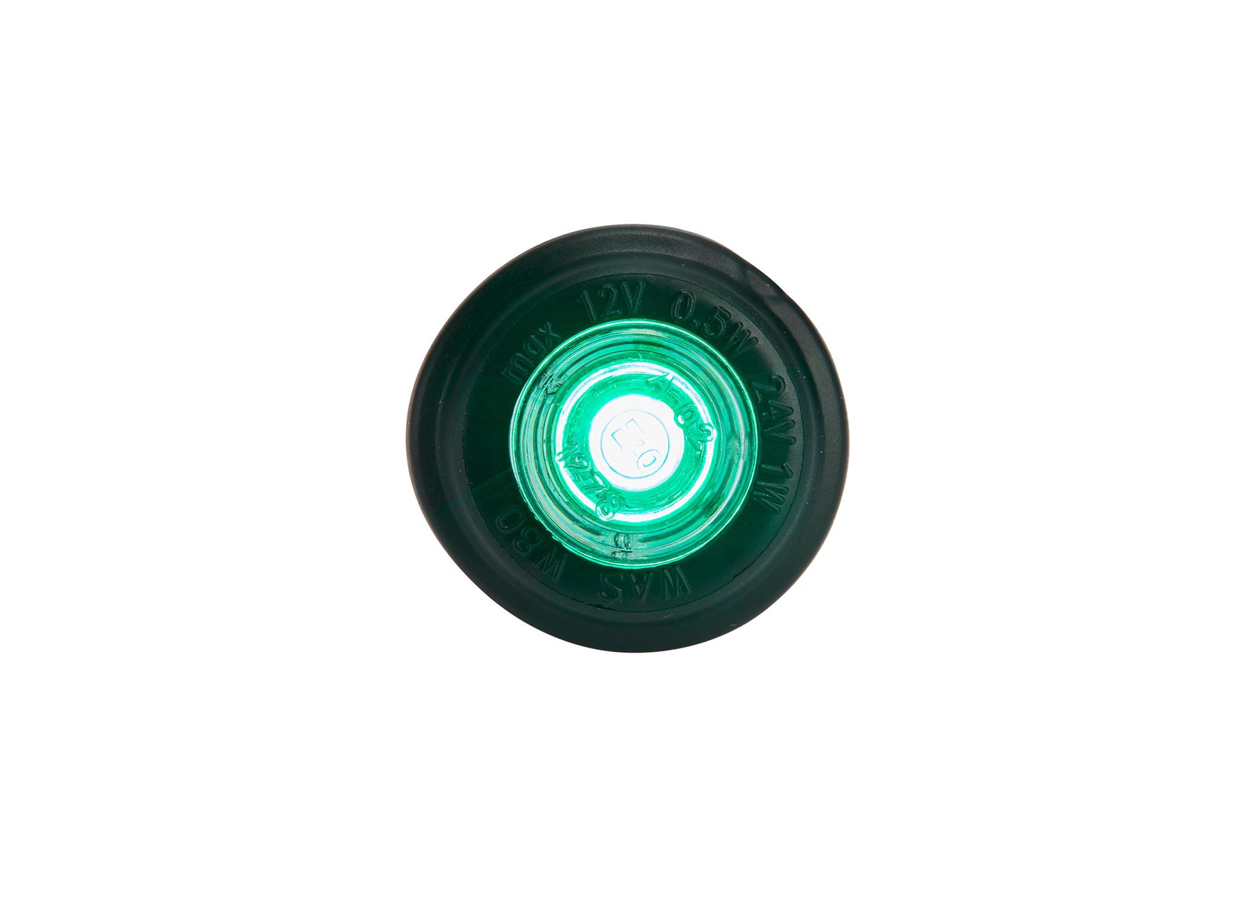 SM66 Series Push-Fit Recessed LED Green Light