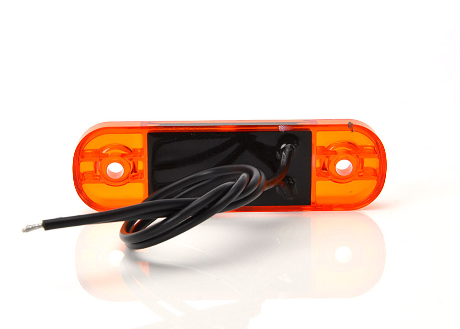 Compact LED Amber Side Marker Light - Amber