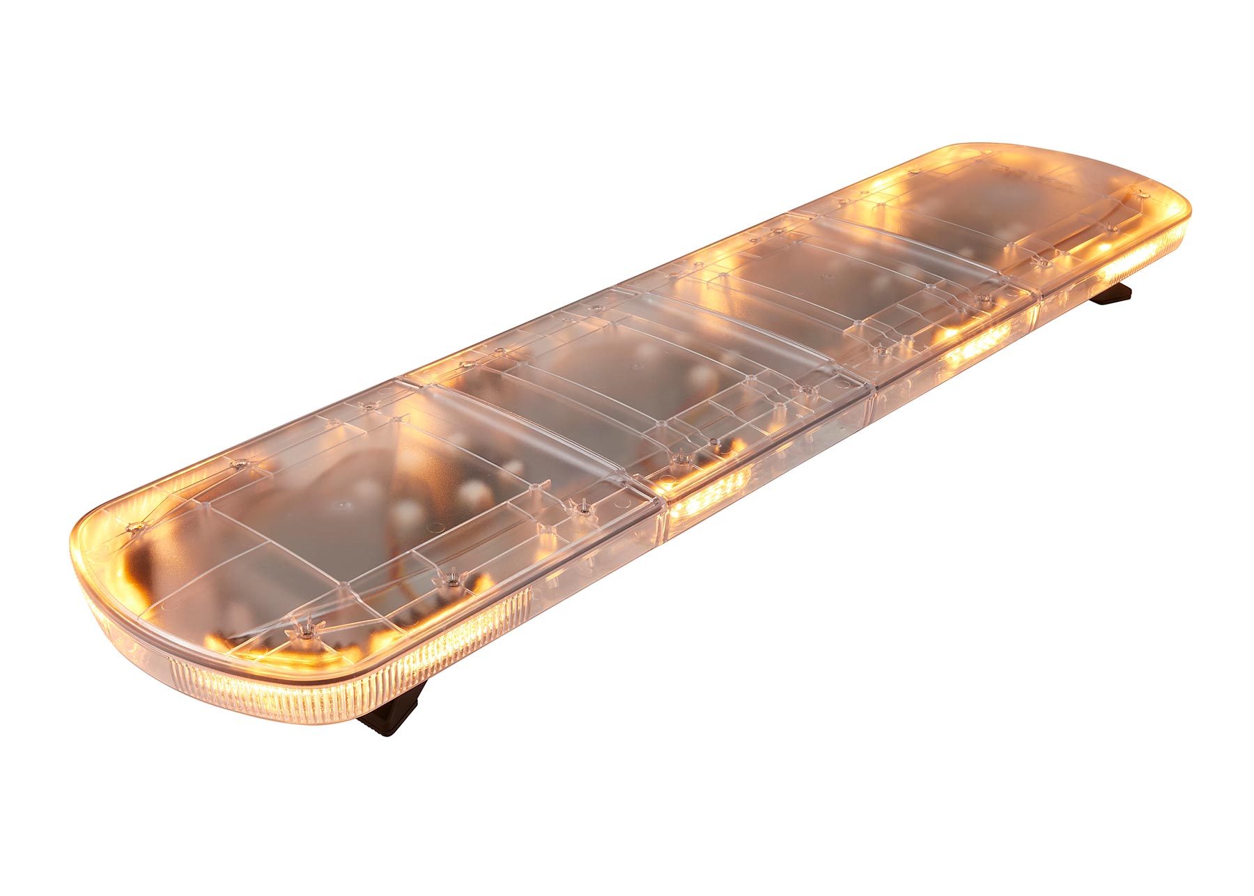 V100 Series R65 LED Lightbar - Amber, 1.2m