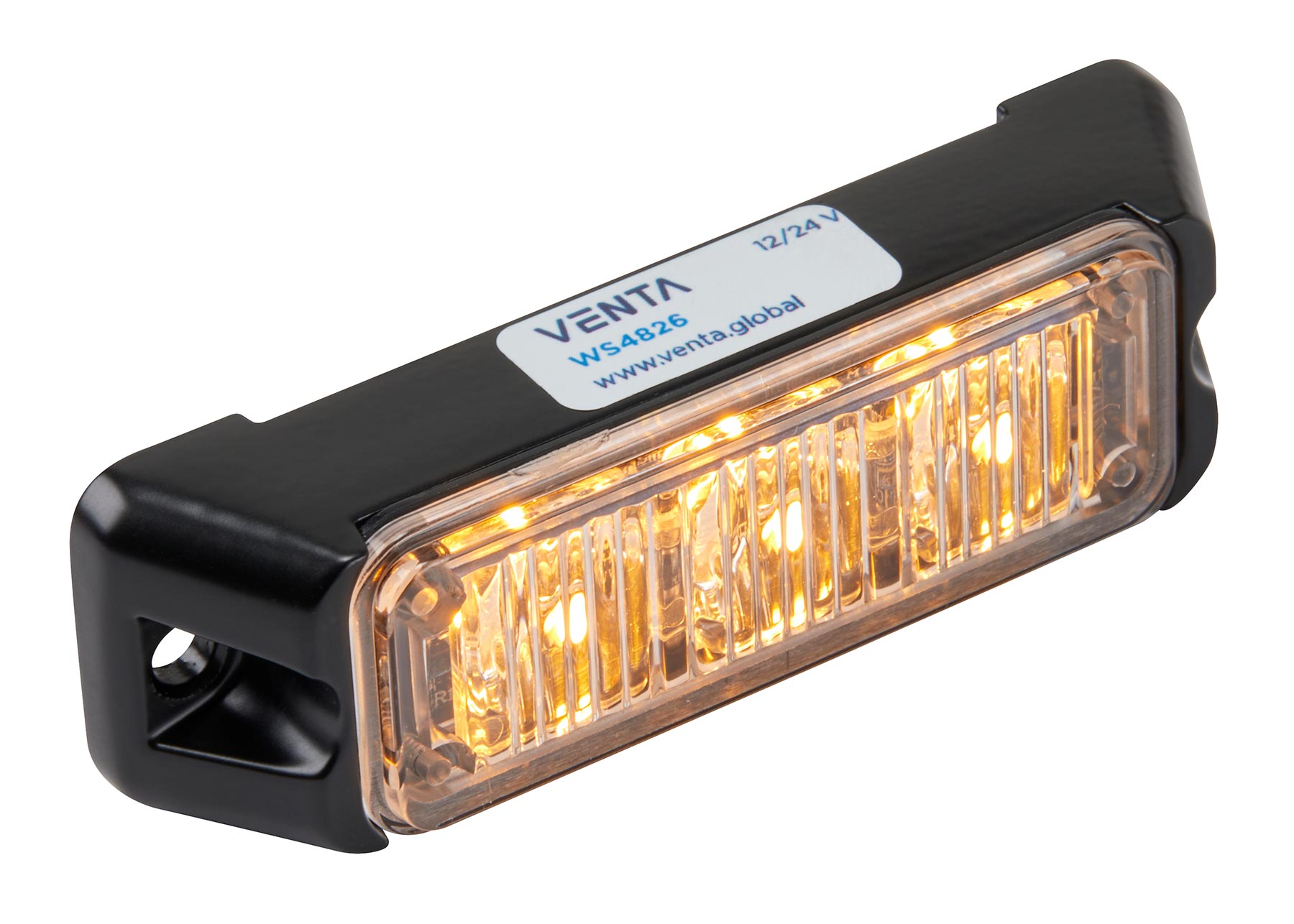 V20 Series R65 3-LED Lighthead - Amber